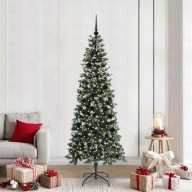 Árbol de Navidad artificial Verde 210 cm PVC, Plástico y Acero en Decoración Festiva y Estacional | Comprar online en Foru.es
