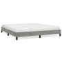 Estructura de cama de terciopelo gris claro 180x200 cm de vidaXL, Camas y somieres - Ref: Foro24-346988, Precio: 118,89 €, De...
