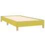 Estructura de cama de tela verde 100x200 cm de vidaXL, Camas y somieres - Ref: Foro24-346801, Precio: 63,07 €, Descuento: %
