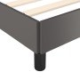Estructura de cama cuero sintético gris 80x200 cm de vidaXL, Camas y somieres - Ref: Foro24-347219, Precio: 89,42 €, Descuent...
