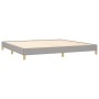 Estructura de cama gris claro tela 200x200 cm de vidaXL, Camas y somieres - Ref: Foro24-346842, Precio: 106,01 €, Descuento: %