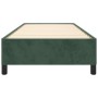 Estructura de cama de terciopelo verde 90x200 cm de vidaXL, Camas y somieres - Ref: Foro24-347303, Precio: 92,81 €, Descuento: %