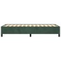 Estructura de cama de terciopelo verde 90x200 cm de vidaXL, Camas y somieres - Ref: Foro24-347303, Precio: 92,81 €, Descuento: %