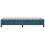 Estructura de cama de terciopelo azul 80x200 cm de vidaXL, Camas y somieres - Ref: Foro24-347292, Precio: 71,24 €, Descuento: %