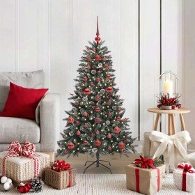 Árbol de Navidad artificial Verde 120 cm PVC, Plástico y Acero en Decoración Festiva y Estacional | Comprar online en Foru.es