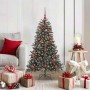 Árbol de Navidad artificial Verde 120 cm PVC, Plástico y Acero en Decoración Festiva y Estacional | Comprar online en Foru.es