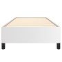 Estructura de cama cuero sintético blanco 90x190 cm de vidaXL, Camas y somieres - Ref: Foro24-347222, Precio: 102,63 €, Descu...