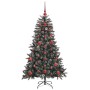 Árbol de Navidad artificial Verde 120 cm PVC, Plástico y Acero en Decoración Festiva y Estacional | Comprar online en Foru.es
