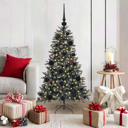 Árbol de Navidad artificial Verde 120 cm PVC, Plástico y Acero en Decoración Festiva y Estacional | Comprar online en Foru.es