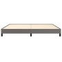 Estructura de cama de cuero sintético gris 200x200 cm de vidaXL, Camas y somieres - Ref: Foro24-346926, Precio: 127,29 €, Des...
