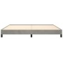 Estructura de cama de terciopelo gris claro 180x200 cm de vidaXL, Camas y somieres - Ref: Foro24-346994, Precio: 122,75 €, De...