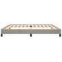 Estructura de cama de terciopelo gris claro 180x200 cm de vidaXL, Camas y somieres - Ref: Foro24-346994, Precio: 122,75 €, De...