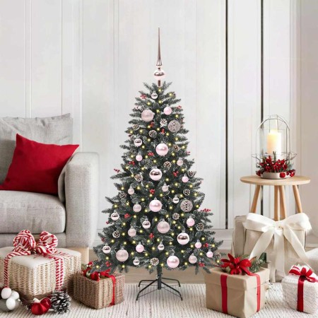 Árbol de Navidad artificial Verde 120 cm PVC, Plástico y Acero en Decoración Festiva y Estacional | Comprar online en Foru.es