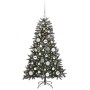 Árbol de Navidad artificial Verde 120 cm PVC, Plástico y Acero en Decoración Festiva y Estacional | Comprar online en Foru.es