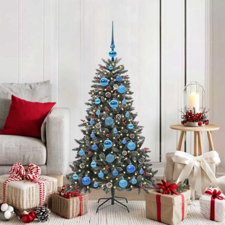 Árbol de Navidad artificial Verde 120 cm PVC, Plástico y Acero en Decoración Festiva y Estacional | Comprar online en Foru.es