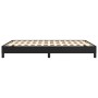 Estructura de cama de cuero sintético negro 140x200 cm de vidaXL, Camas y somieres - Ref: Foro24-346904, Precio: 99,74 €, Des...