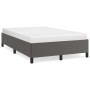 Estructura de cama de cuero sintético gris 120x200 cm de vidaXL, Camas y somieres - Ref: Foro24-347243, Precio: 102,47 €, Des...