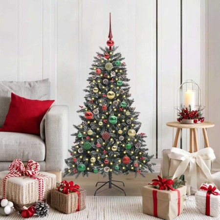 Árbol de Navidad artificial Verde 120 cm PVC, Plástico y Acero en Decoración Festiva y Estacional | Comprar online en Foru.es