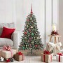 Árbol de Navidad artificial Verde 120 cm PVC, Plástico y Acero en Decoración Festiva y Estacional | Comprar online en Foru.es
