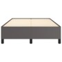 Estructura de cama de cuero sintético gris 120x200 cm de vidaXL, Camas y somieres - Ref: Foro24-347243, Precio: 102,47 €, Des...