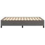Estructura de cama de cuero sintético gris 120x200 cm de vidaXL, Camas y somieres - Ref: Foro24-347243, Precio: 102,47 €, Des...