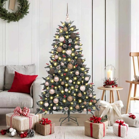 Árbol de Navidad artificial Verde 150 cm PVC, Plástico y Acero en Decoración Festiva y Estacional | Comprar online en Foru.es