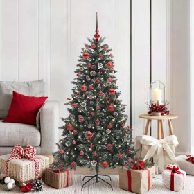 Árbol de Navidad artificial Verde 150 cm PVC, Plástico y Acero en Decoración Festiva y Estacional | Comprar online en Foru.es