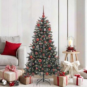 Árbol de Navidad artificial Verde 150 cm PVC, Plástico y Acero en Decoración Festiva y Estacional | Comprar online en Foru.es