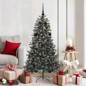 Árbol de Navidad artificial Verde 150 cm PVC, Plástico y Acero en Decoración Festiva y Estacional | Comprar online en Foru.es