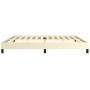 Estructura de cama de cuero sintético color crema 200x200 cm de vidaXL, Camas y somieres - Ref: Foro24-346924, Precio: 93,57 ...