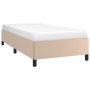 Estructura de cama cuero sintético color capuchino 80x200 cm de vidaXL, Camas y somieres - Ref: Foro24-347220, Precio: 83,33 ...