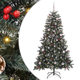 Árbol de Navidad artificial Verde 150 cm PVC, Plástico y Acero en Decoración Festiva y Estacional | Comprar online en Foru.es