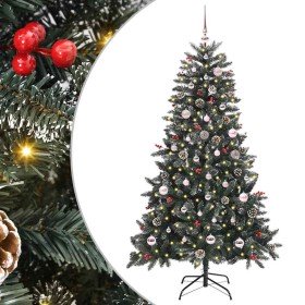 Árbol de Navidad artificial Verde 150 cm PVC, Plástico y Acero en Decoración Festiva y Estacional | Comprar online en Foru.es