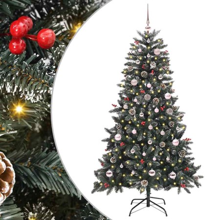 Árbol de Navidad artificial Verde 150 cm PVC, Plástico y Acero en Decoración Festiva y Estacional | Comprar online en Foru.es