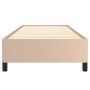 Estructura de cama cuero sintético color capuchino 80x200 cm de vidaXL, Camas y somieres - Ref: Foro24-347220, Precio: 83,33 ...