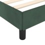 Estructura de cama de terciopelo verde 80x200 cm de vidaXL, Camas y somieres - Ref: Foro24-346943, Precio: 77,82 €, Descuento: %