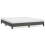 Estructura de cama de terciopelo gris oscuro 160x200 cm de vidaXL, Camas y somieres - Ref: Foro24-346983, Precio: 123,43 €, D...