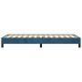 Estructura de cama de terciopelo azul 100x200 cm de vidaXL, Camas y somieres - Ref: Foro24-346962, Precio: 72,01 €, Descuento: %