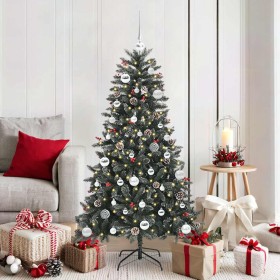 Árbol de Navidad artificial Verde 150 cm PVC, Plástico y Acero en Decoración Festiva y Estacional | Comprar online en Foru.es