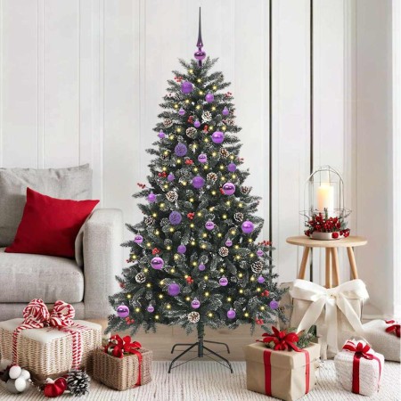 Árbol de Navidad artificial Verde 150 cm PVC, Plástico y Acero en Decoración Festiva y Estacional | Comprar online en Foru.es