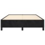 Estructura de cama de terciopelo negro 140x190 cm de vidaXL, Camas y somieres - Ref: Foro24-347320, Precio: 112,03 €, Descuen...