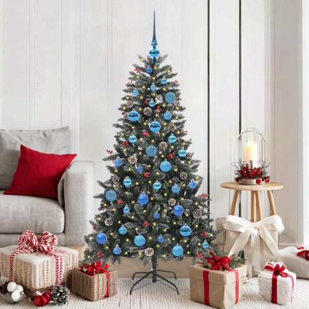 Árbol de Navidad artificial Verde 150 cm PVC, Plástico y Acero en Decoración Festiva y Estacional | Comprar online en Foru.es