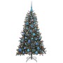 Árbol de Navidad artificial Verde 150 cm PVC, Plástico y Acero en Decoración Festiva y Estacional | Comprar online en Foru.es