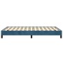 Estructura de cama de terciopelo azul 120x200 cm de vidaXL, Camas y somieres - Ref: Foro24-346968, Precio: 107,46 €, Descuent...
