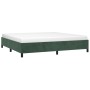 Estructura de cama de terciopelo verde 200x200 cm de vidaXL, Camas y somieres - Ref: Foro24-347345, Precio: 136,27 €, Descuen...