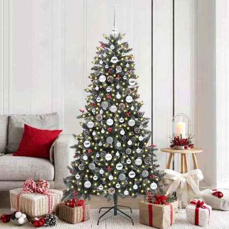 Árbol de Navidad artificial Verde 180 cm PVC, Plástico y Acero en Decoración Festiva y Estacional | Comprar online en Foru.es
