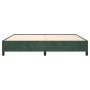 Estructura de cama de terciopelo verde 200x200 cm de vidaXL, Camas y somieres - Ref: Foro24-347345, Precio: 136,27 €, Descuen...