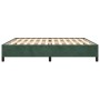 Estructura de cama de terciopelo verde 200x200 cm de vidaXL, Camas y somieres - Ref: Foro24-347345, Precio: 136,27 €, Descuen...