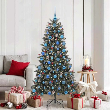 Árbol de Navidad artificial Verde 180 cm PVC, Plástico y Acero en Decoración Festiva y Estacional | Comprar online en Foru.es