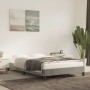 Estructura de cama de terciopelo gris claro 120x200 cm de vidaXL, Camas y somieres - Ref: Foro24-346964, Precio: 99,58 €, Des...